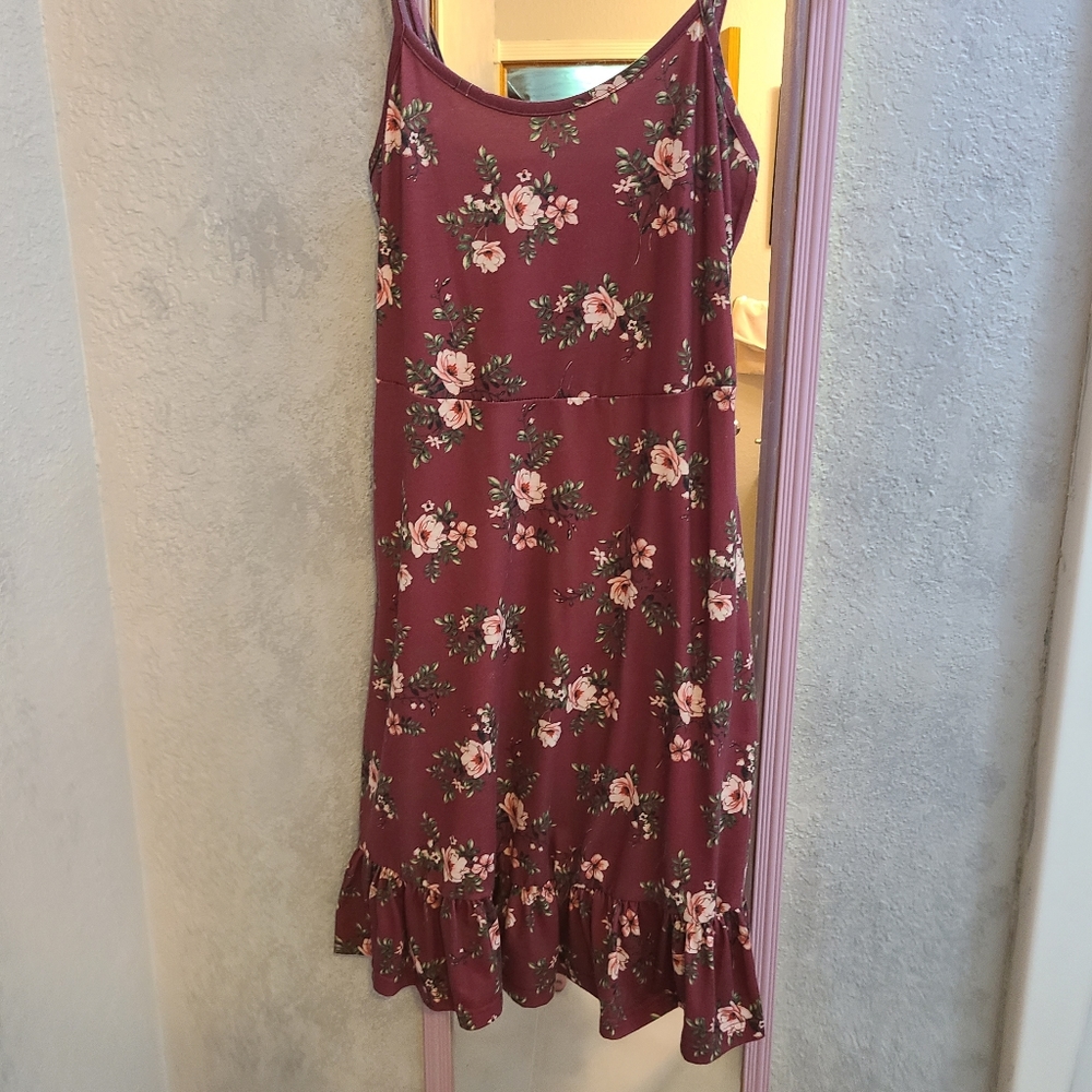 Simple spaghetti strap dress